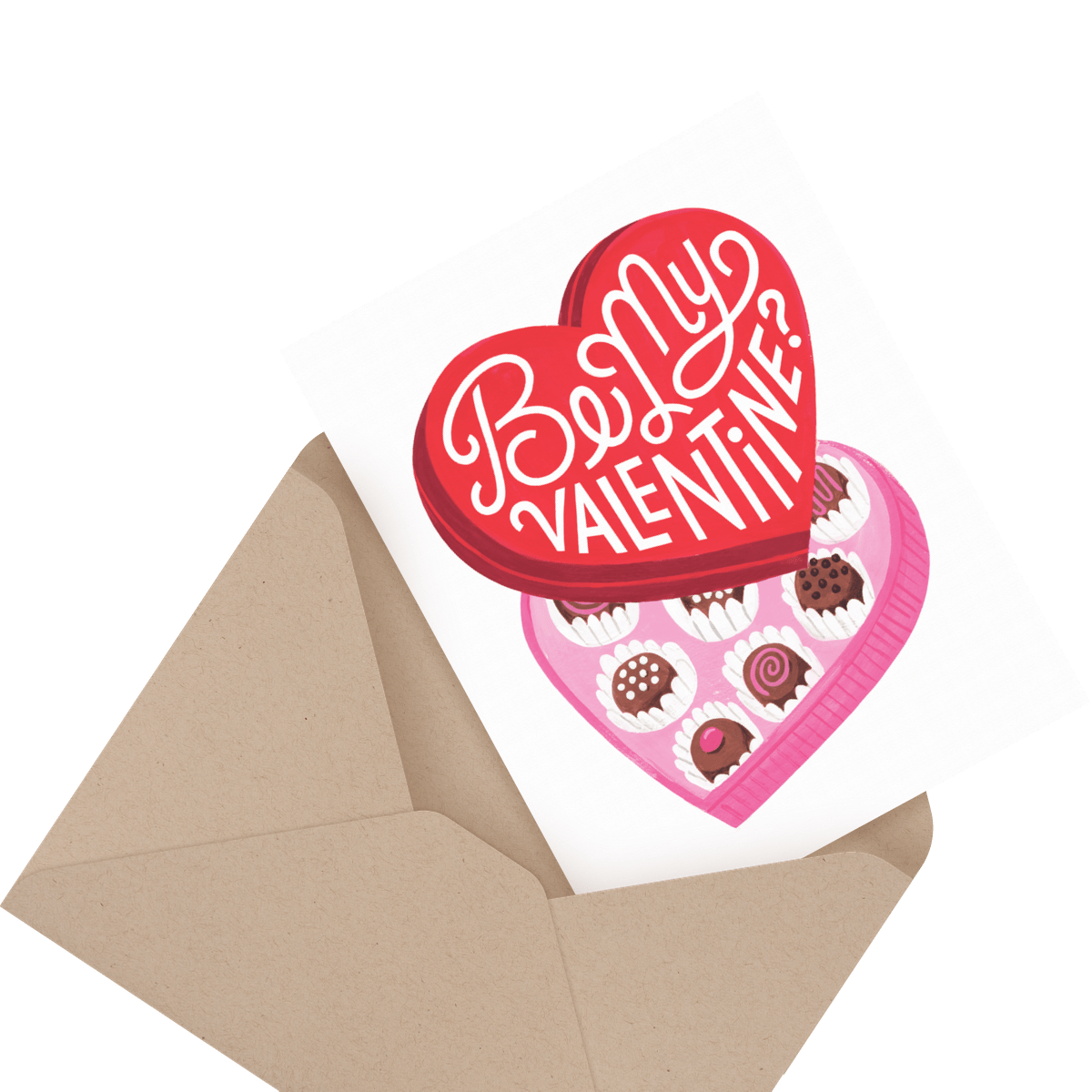 adorable puppy valentine's day card